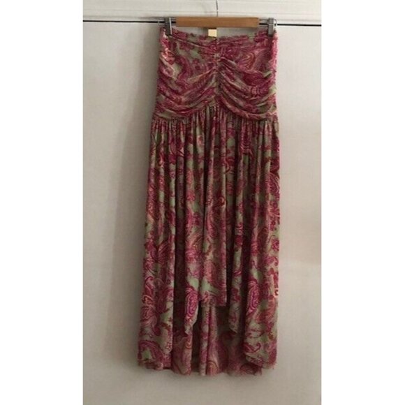 NWT $270 MISA LOS ANGELES DALIDA HI LO MIDI MAXI SKIRT US SIZE SMALL SOLD OUT! - Picture 4 of 6